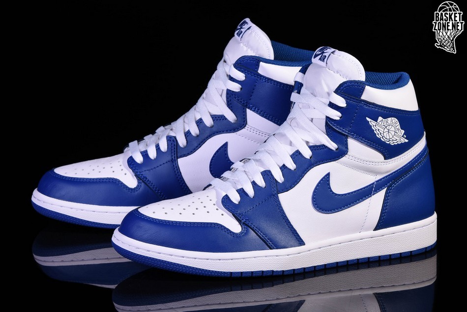 NIKE AIR JORDAN 1 RETRO HIGH OG STORM BLUE price $147.50