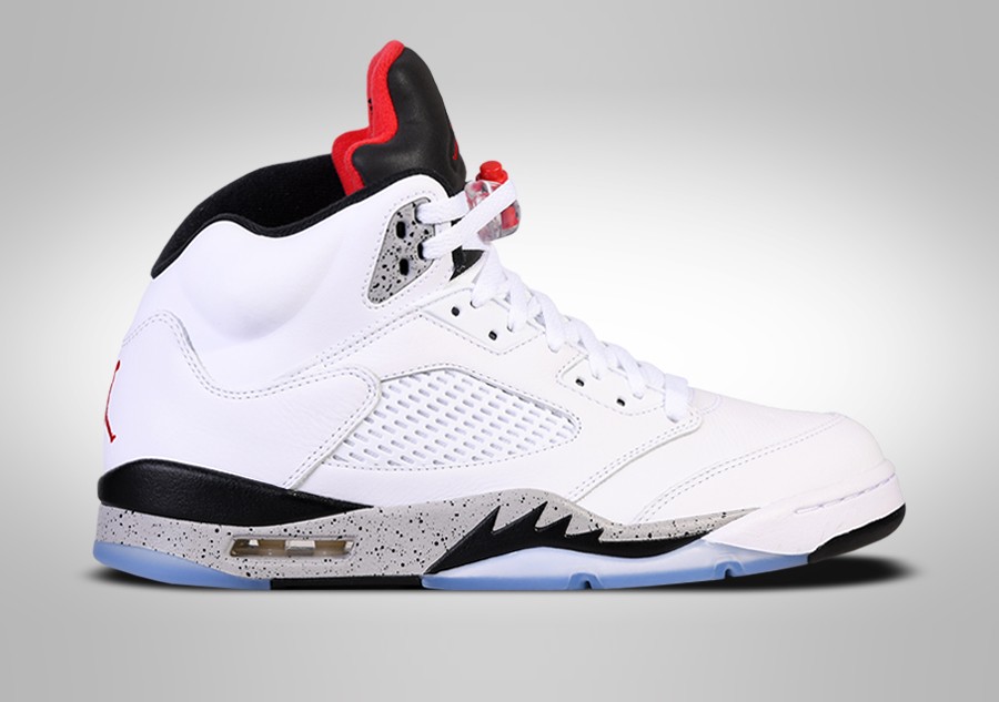 NIKE AIR JORDAN 5 RETRO WHITE CEMENT price €182.50