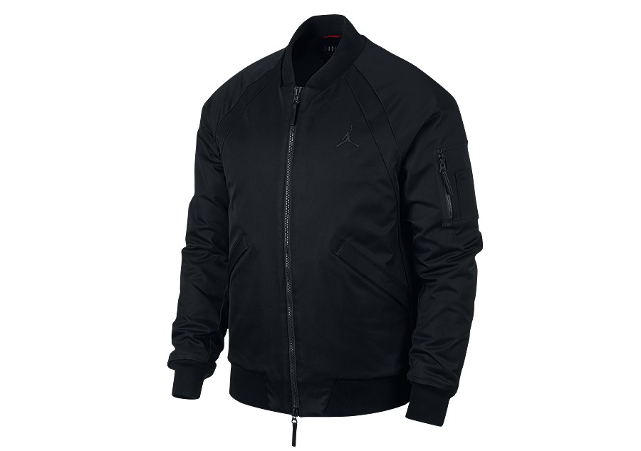 NIKE AIR JORDAN JSW WINGS MA-1 JACKET BLACK price 162.50 ...