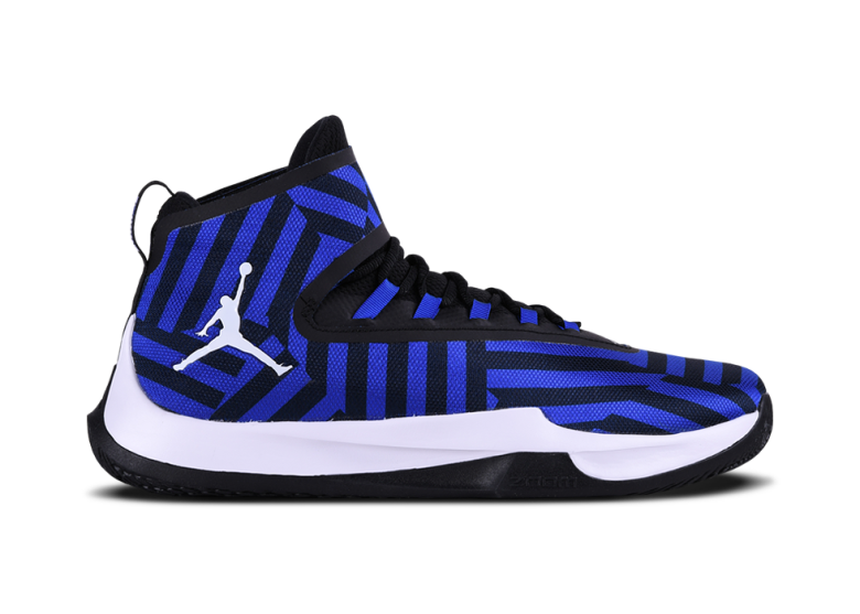 NIKE AIR JORDAN FLY UNLIMITED BLACK NAVY BLUE KicksManiac