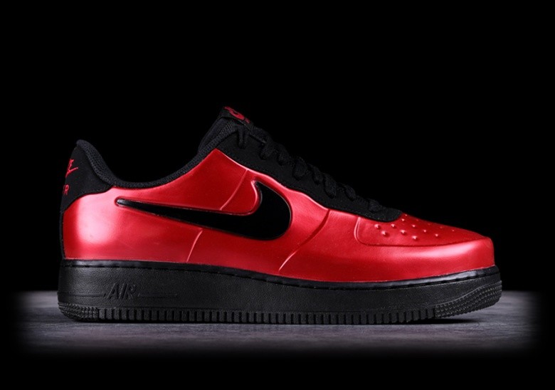 air force 1 foamposite red