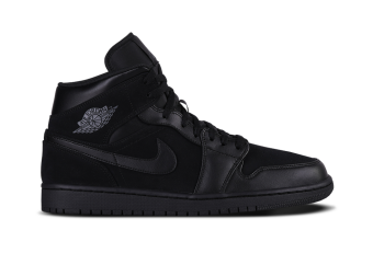 NIKE AIR JORDAN 1 RETRO MID TRIPLE BLACK