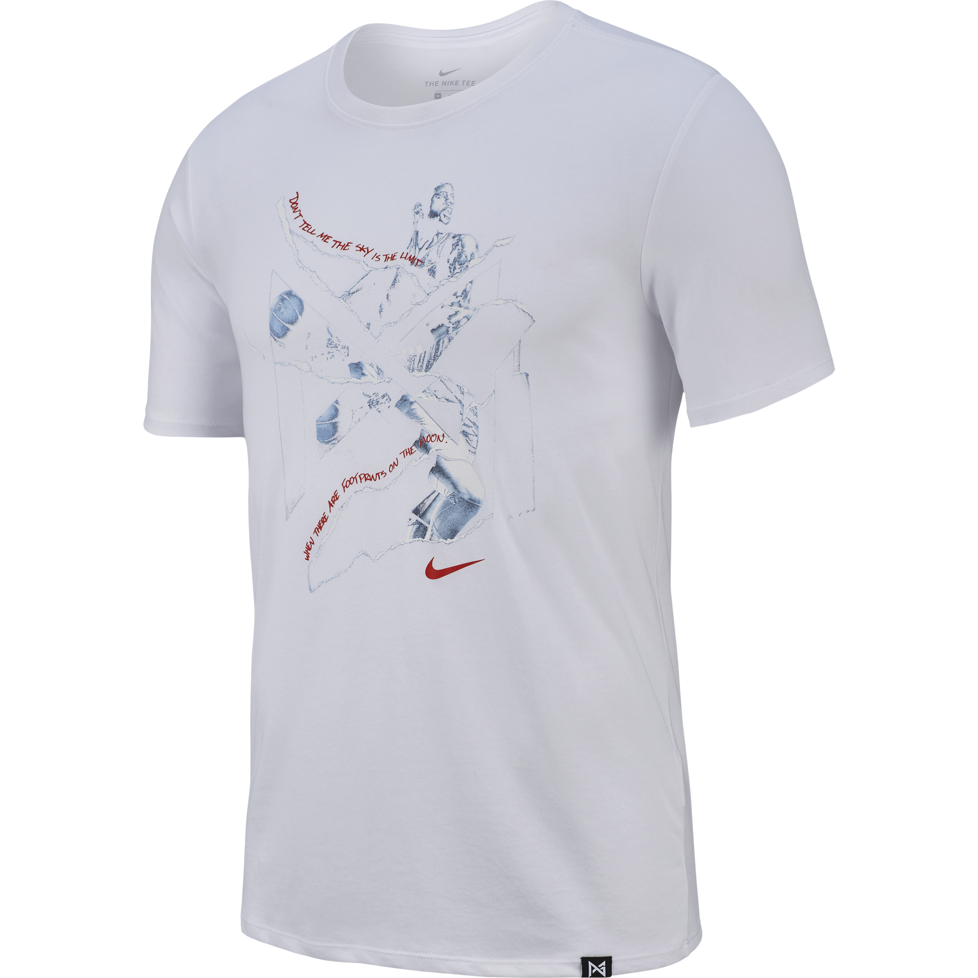 NIKE PG DRY TEE WHITE