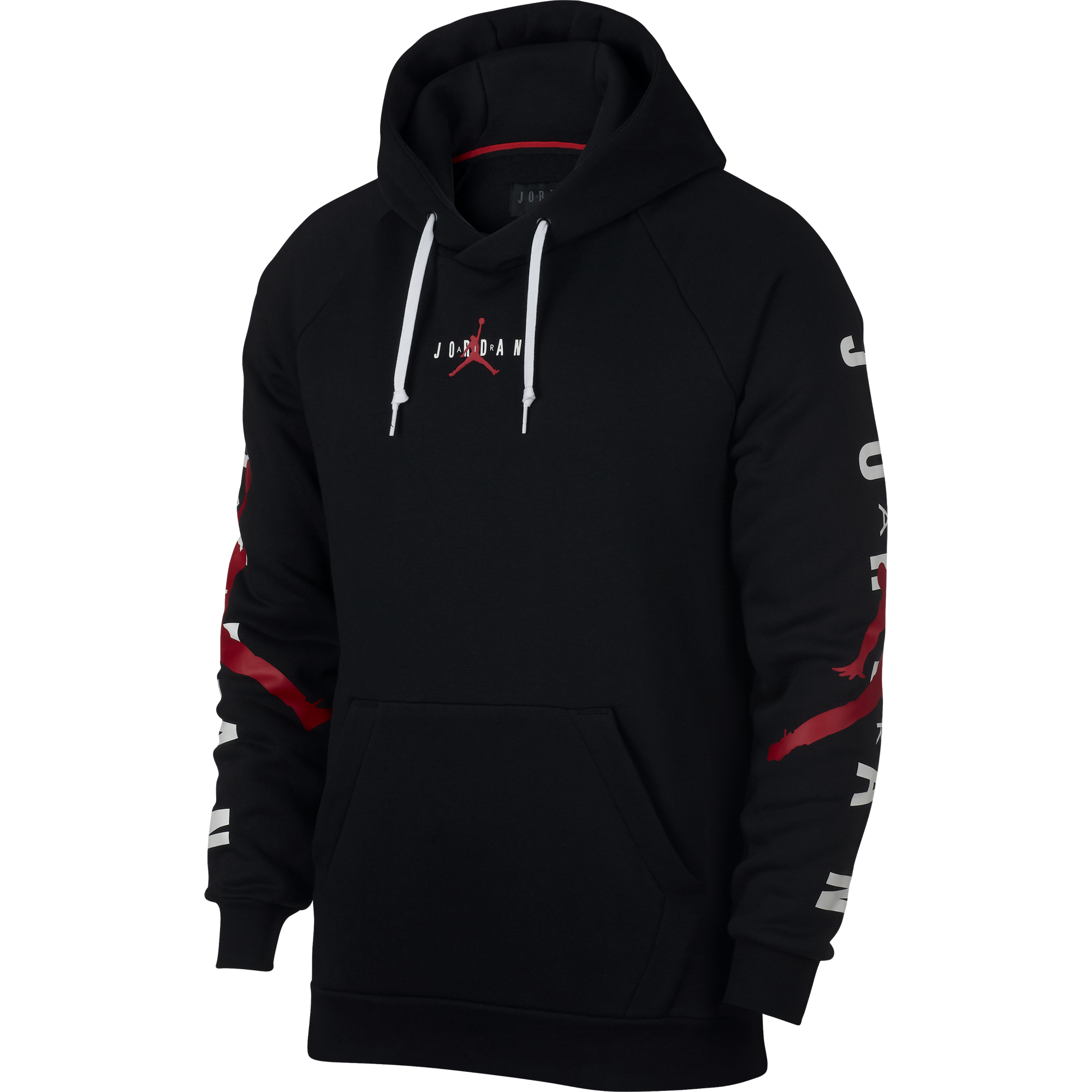 NIKE AIR JORDAN SPORTSWEAR JUMPMAN AIR HOODIE BLACK