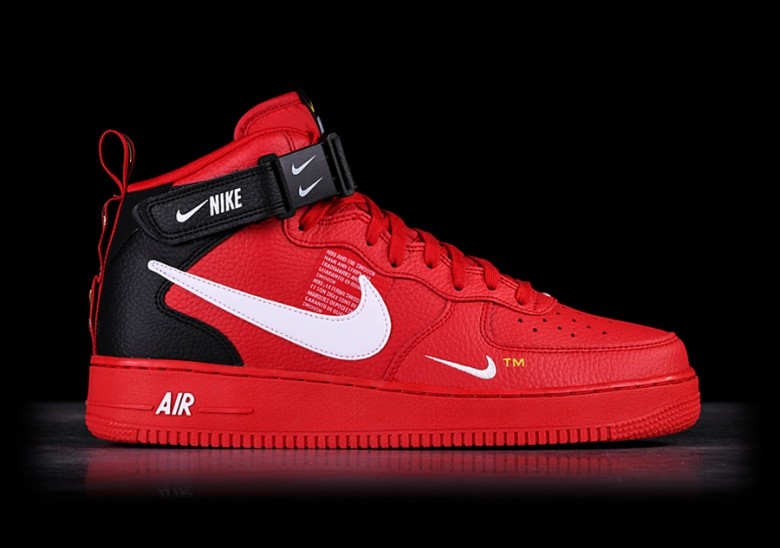 Descongelar, descongelar, descongelar heladas A bordo compromiso NIKE AIR FORCE 1 MID '07 LV8 UTILITY RED por €115,00 | Basketzone.net