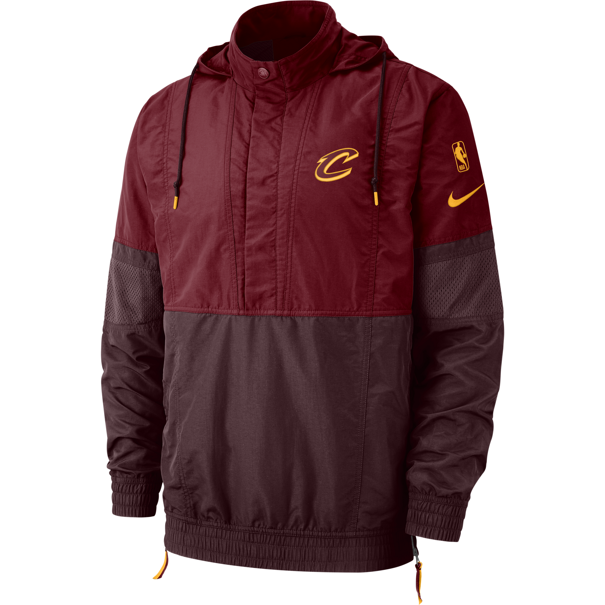 NIKE NBA CLEVELAND CAVALIERS COURTSIDE JACKET TEAM RED