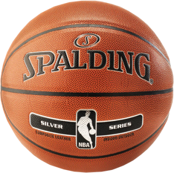 SPALDING NBA SILVER IN/OUT (SIZE 7)