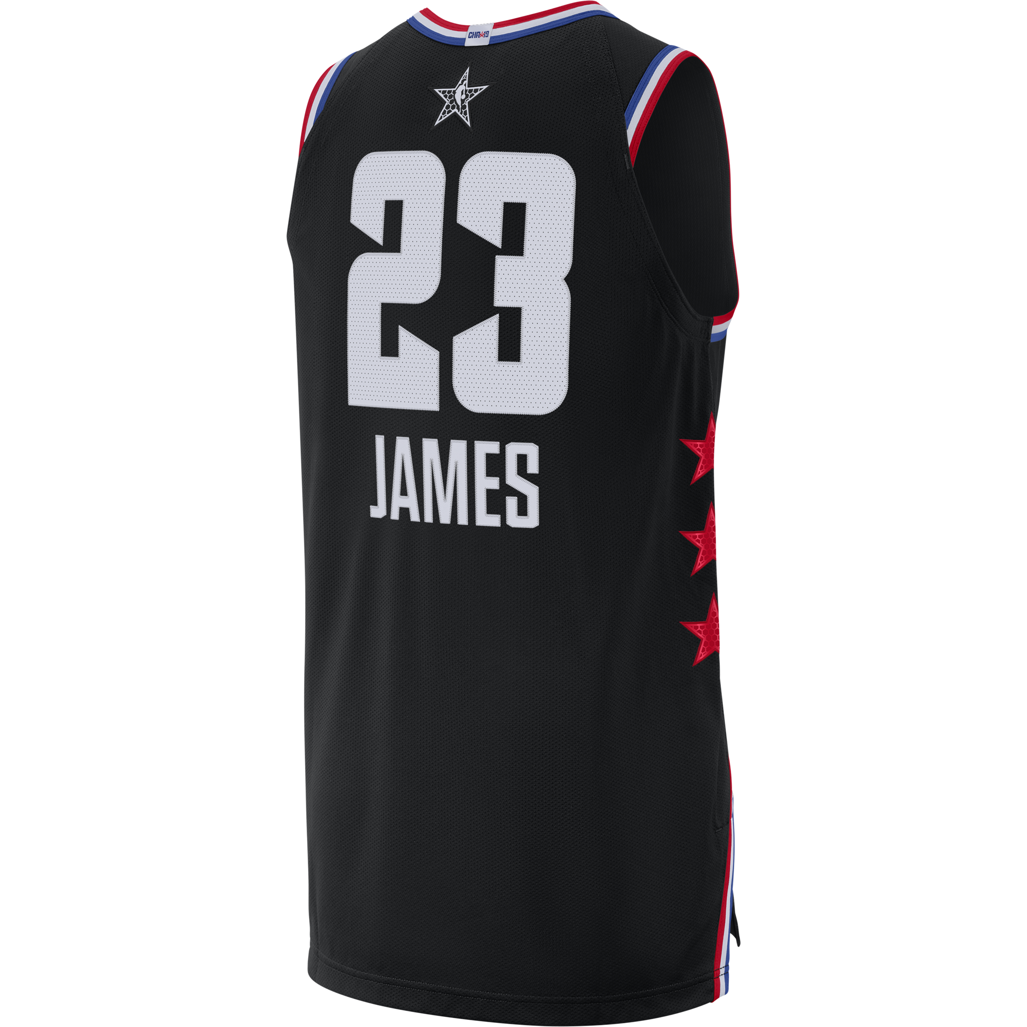 NIKE AIR JORDAN NBA ALL STAR WEEKEND 2019 LEBRON JAMES AUTHENTIC JERSEY  WHITE for £155.00