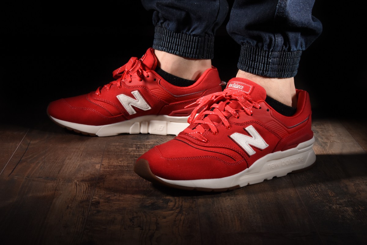 NEW BALANCE 997H TEAM RED WITH SEA SALT