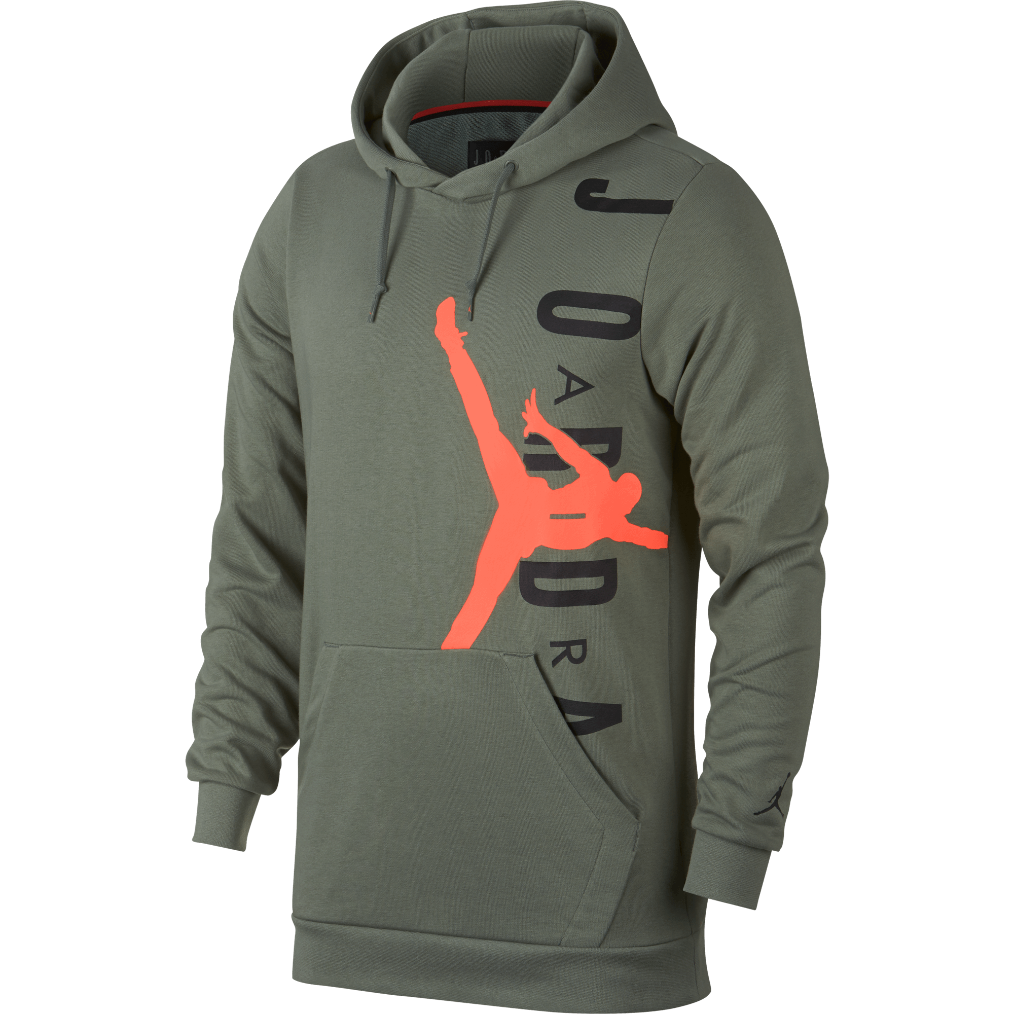 NIKE AIR JORDAN JUMPMAN AIR LIGHTWEIGHT HOODIE VINTAGE LICHEN