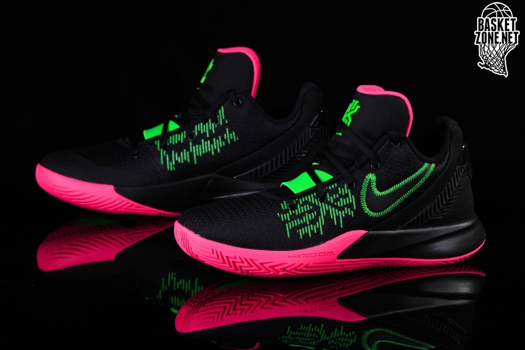 kyrie flytrap 2 pink and green