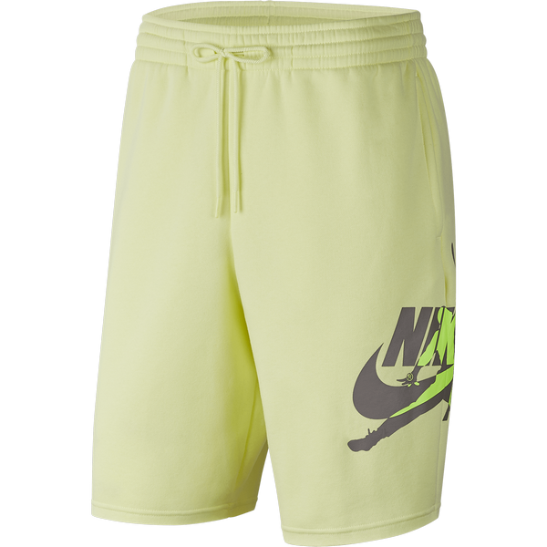 NIKE AIR JORDAN JUMPMAN CLASSICS SHORTS LUMINOUS GREEN