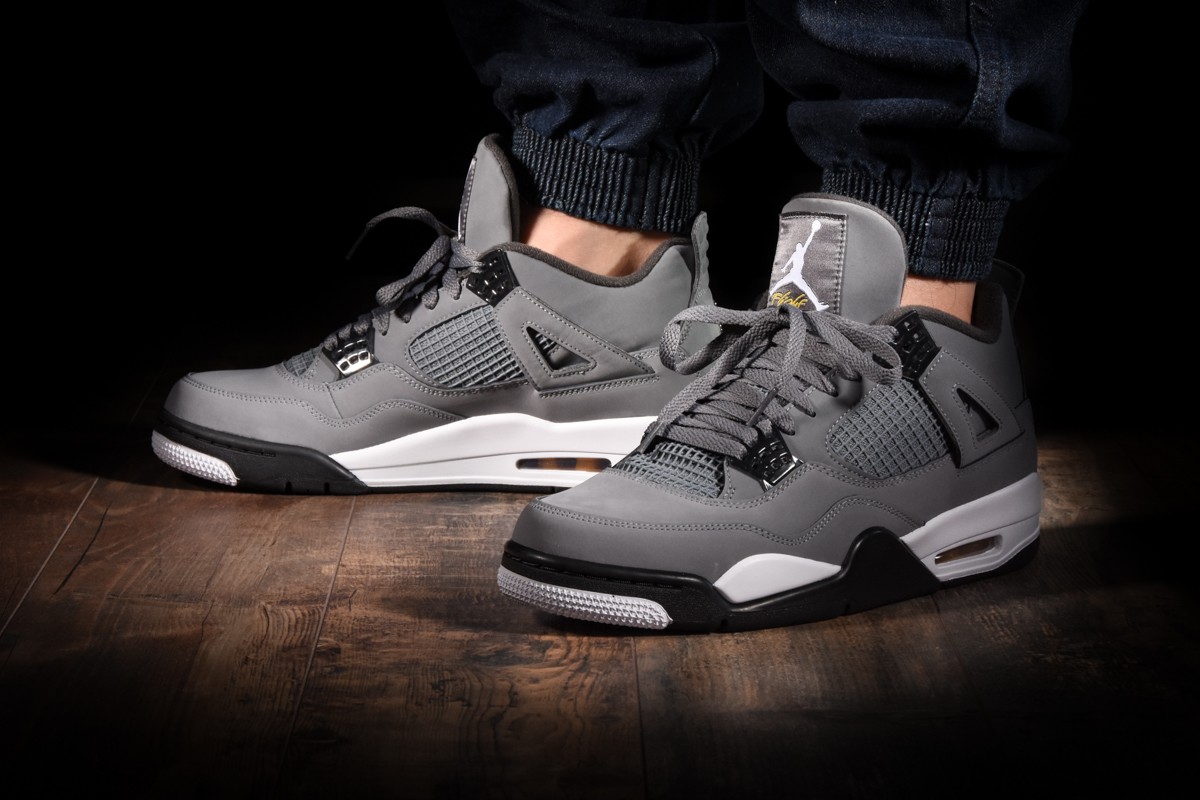 NIKE AIR JORDAN 4 RETRO COOL GREY