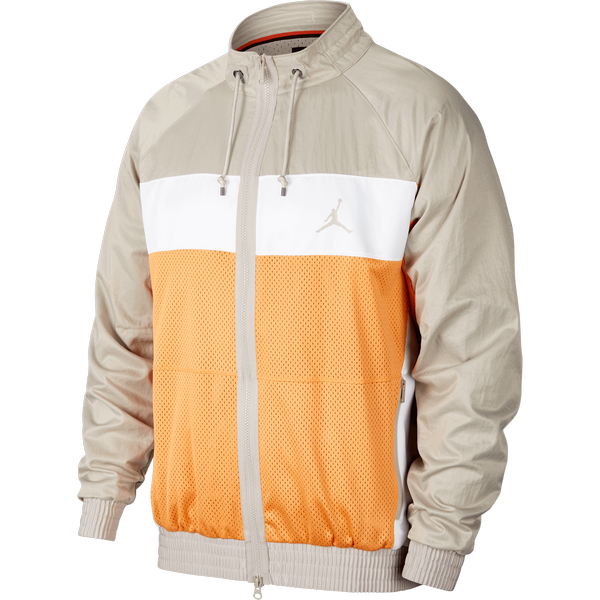 NIKE AIR JORDAN WINGS SUIT JACKET ORANGE TRANCE