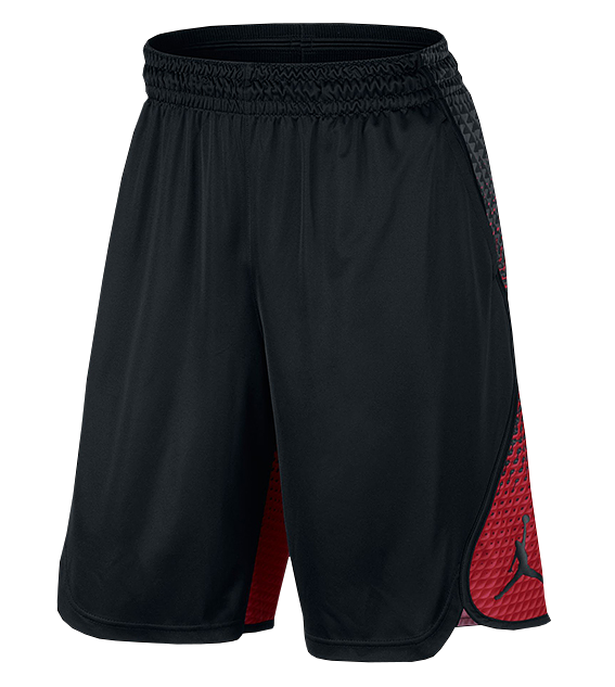 NIKE AIR JORDAN FLIGHT VICTORY GRAPHIC SHORTS GYM RED