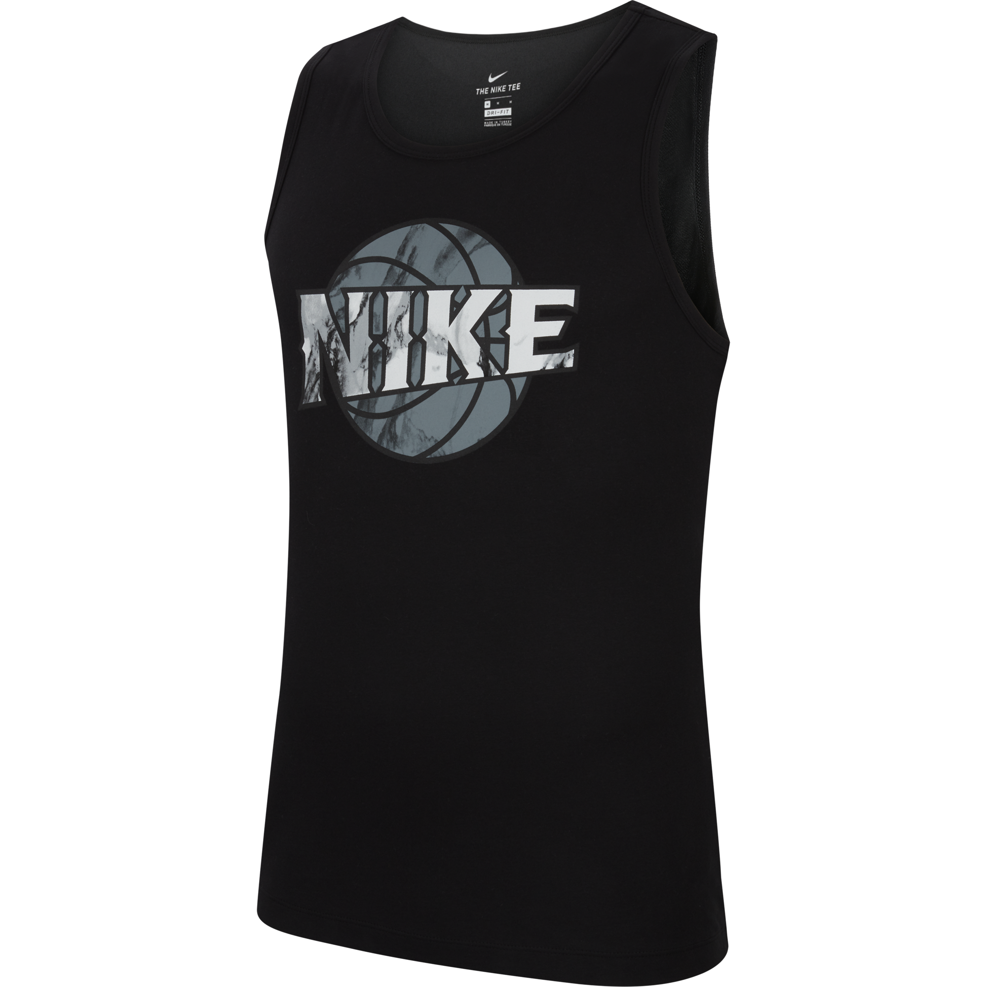 NIKE DRI-FIT TANK BLACK