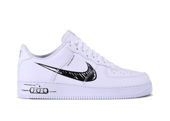 NIKE AIR FORCE 1 LOW LV8 SKETCH WHITE