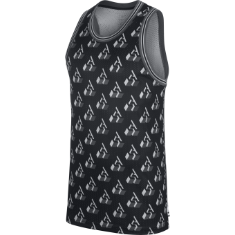 NIKE GIANNIS SLEEVELESS PRINTED TOP BLACK