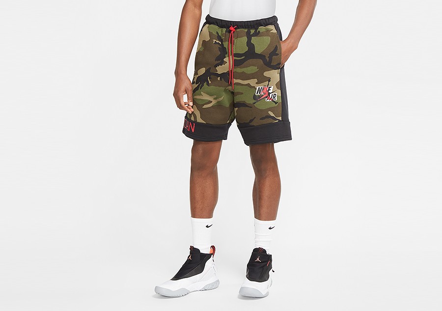 Jordan on sale camo shorts