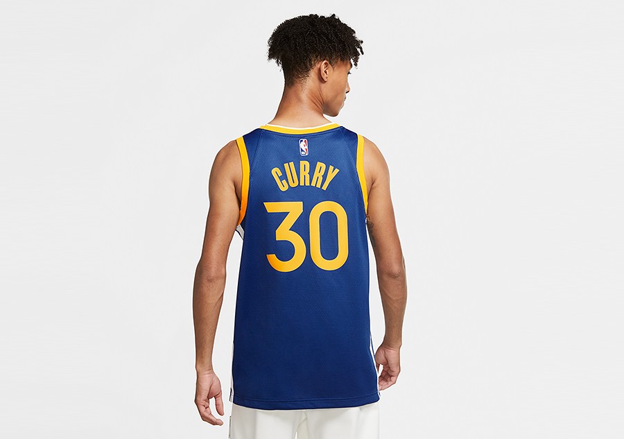 Camiseta Stephen Curry. Golden State Warriors. #30. NBA. Azul. Sin