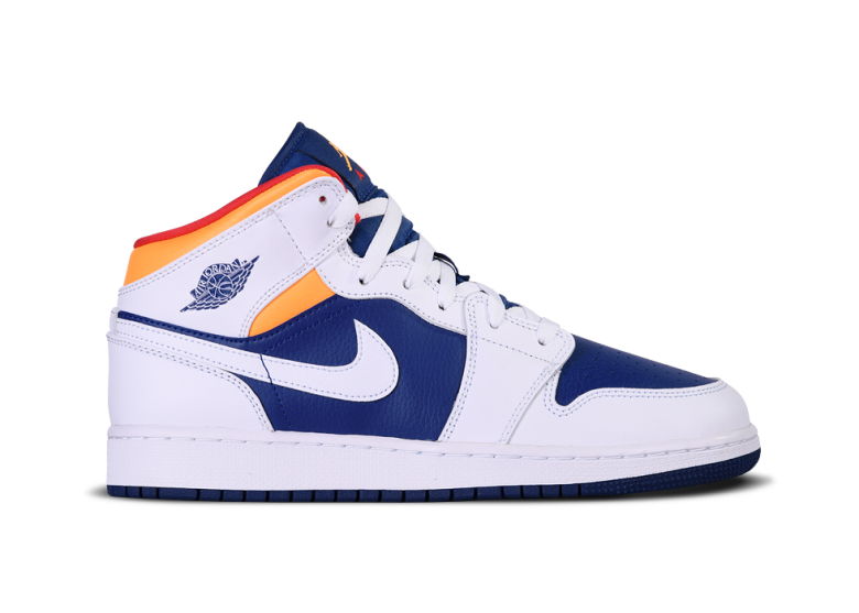 NIKE AIR JORDAN 1 RETRO MID GS RACER BLUE