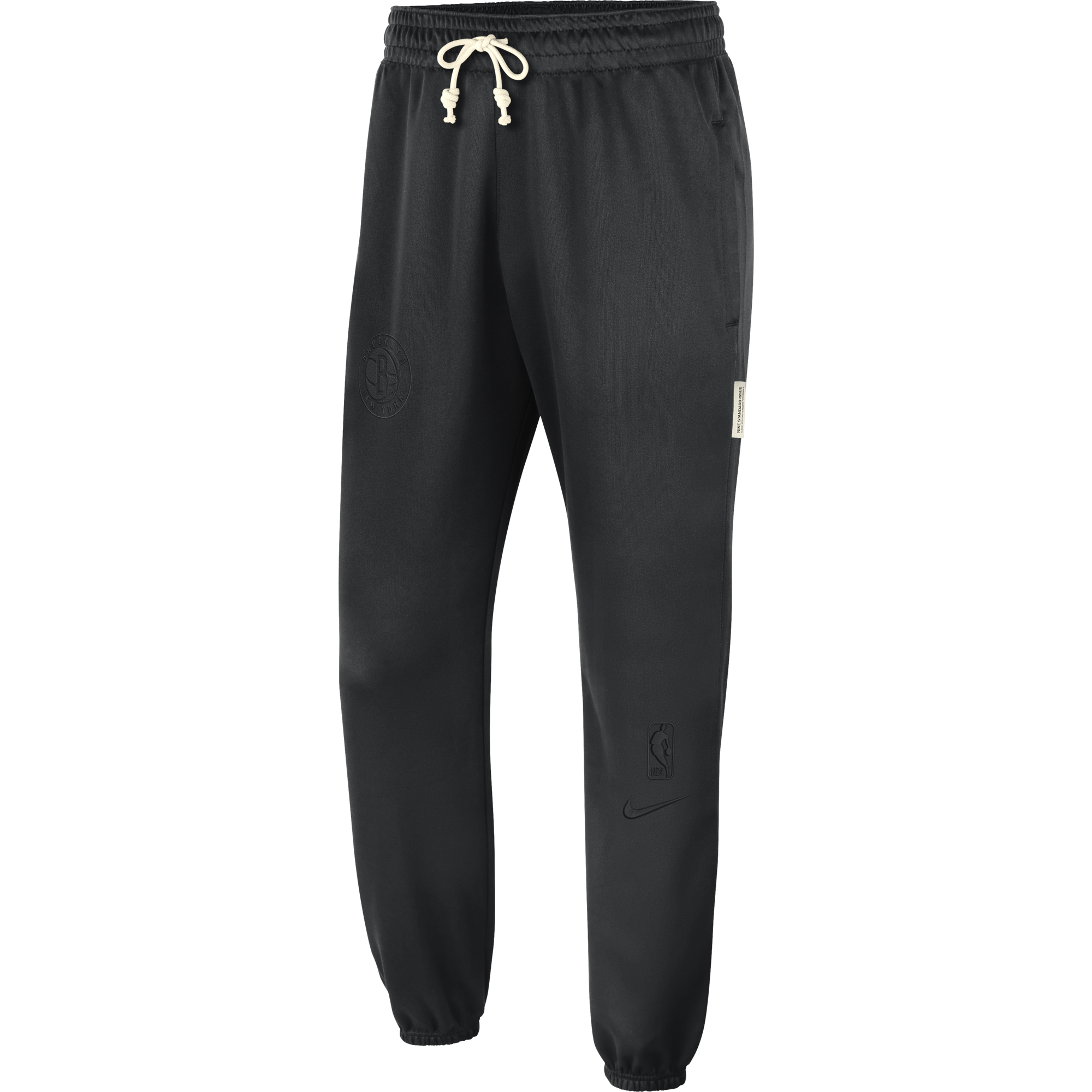 NIKE NBA BROOKLYN NETS STANDARD ISSUE DRI-FIT PANTS BLACK