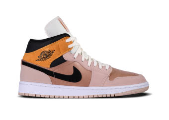 NIKE AIR JORDAN 1 RETRO MID WMNS PARTICLE BEIGE