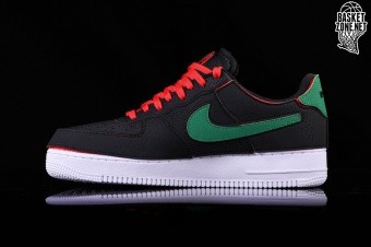 Nike air force 1 black and green online