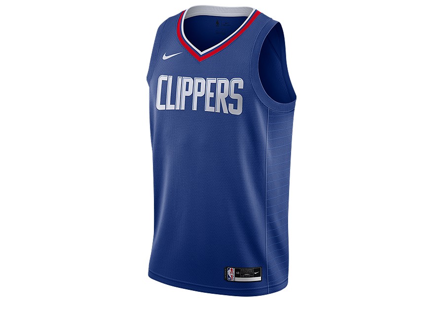La Clippers Nike Icon Swingman Jersey - Custom - Unisex