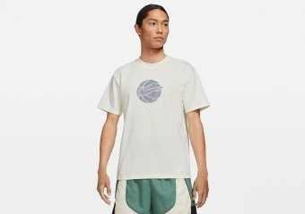 NIKE MOVE 2 ZERO BASKETBALL TEE PURE