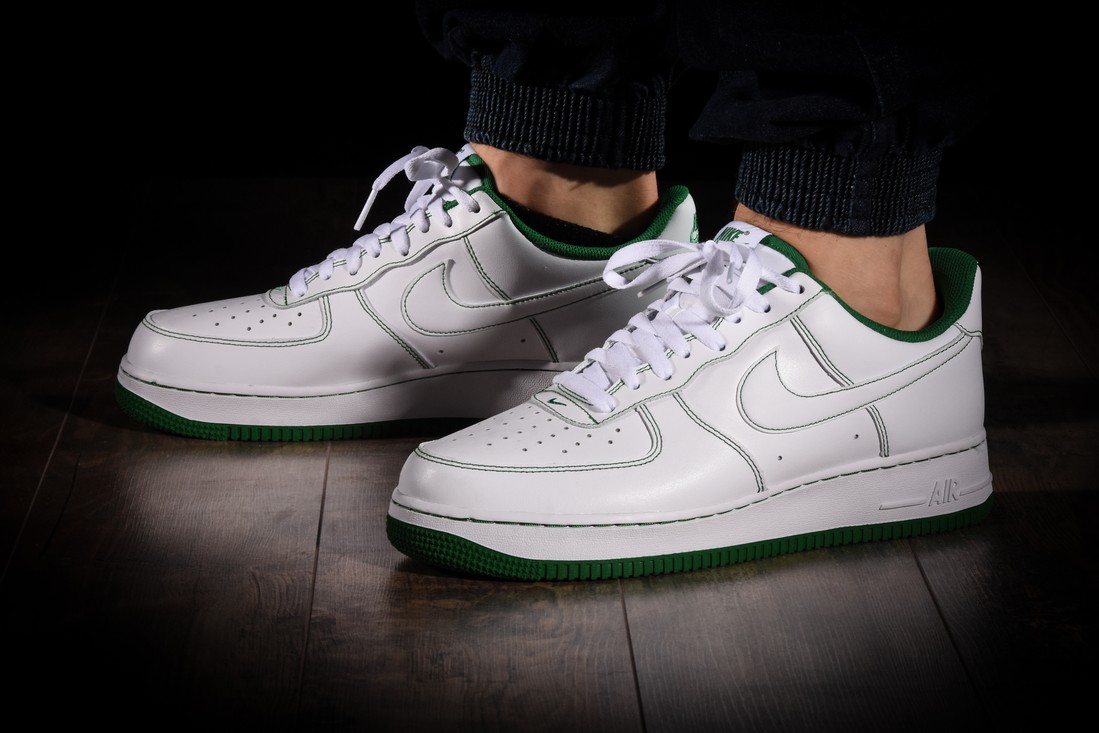 NIKE AIR FORCE 1 LOW '07 WHITE GREENLINE