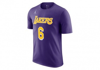 Nike Los Angeles Lakers LeBron James Earned Edition Swingman Jersey XL NWT