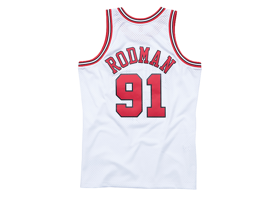 Dennis Rodman Chicago Bulls Throwback NBA Swingman Jersey