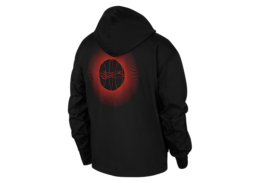 NIKE KYRIE LIGHTWEIGHT JACKET BLACK