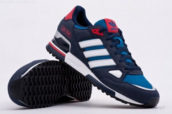 ADIDAS ORIGINALS POOL BLUE WHITE ZX750 price 92.50 Basketzone